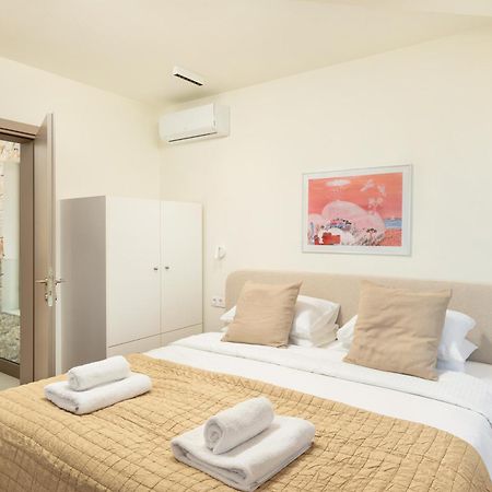 Minimalist Mediterranean Blue Key Villa With Sea View & Infinity Heated Pool Agia Pelagia Dış mekan fotoğraf