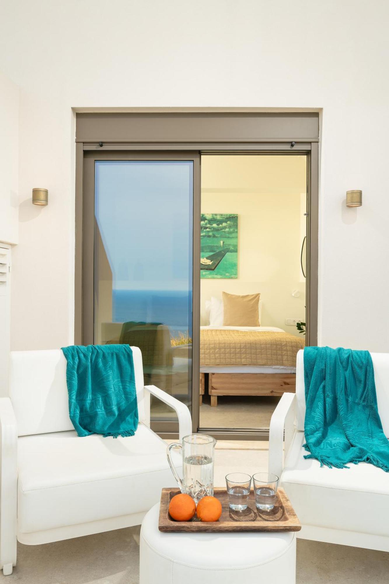 Minimalist Mediterranean Blue Key Villa With Sea View & Infinity Heated Pool Agia Pelagia Dış mekan fotoğraf